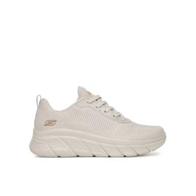 ZAPATILLA SKECHERS MUJER BOBS B FLEX HI FLYING BEIGE 117385/OFWT