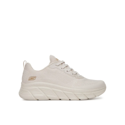 ZAPATILLA SKECHERS MUJER BOBS B FLEX HI FLYING BEIGE 117385/OFWT
