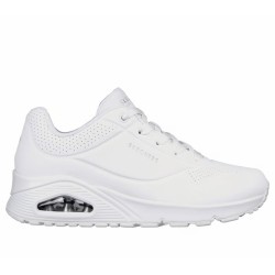 Skechers Mujer // Rebajas Skechers Blancas // Outlet Piel Blancas Skechers // Skechers Online
