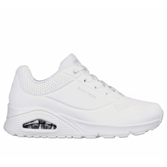 Skechers Mujer // Rebajas Skechers Blancas // Outlet Piel Blancas Skechers // Skechers Online
