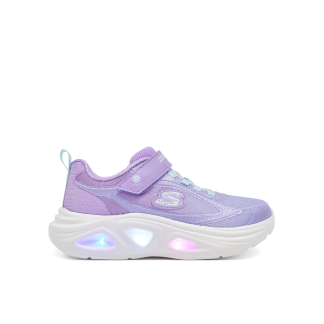 Zapatillas Skechers Luces 303729N en Valencia | Bebé Lila  Rebajas Velcro Skechers
