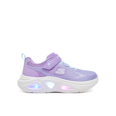 Zapatillas Skechers Luces 303729N en Valencia | Bebé Lila  Rebajas Velcro Skechers