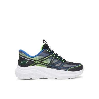 Skechers Niño Sin Manos Microspec Sin Manos Slip-ins (404220L) | Oferta Skechers Slipins