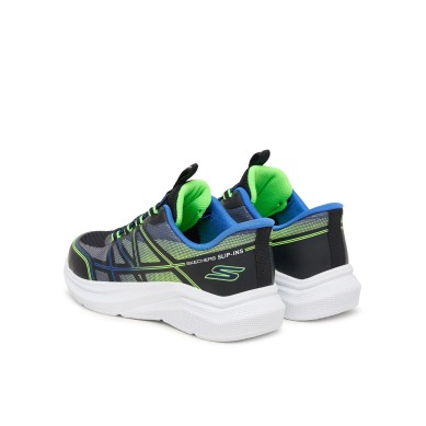 Skechers Niño Sin Manos Microspec Sin Manos Slip-ins (404220L) | Oferta Skechers Slipins
