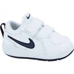 Nike Zapatilla Niño Pico 4 TDV 454501 101 Blanca