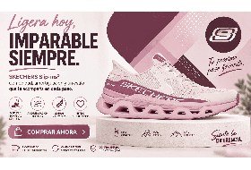 Skechers Glide-Step Rosa: la running...