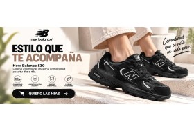 New Balance 530 Junior Negra (Tallas...