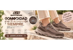 Skechers D'Lites suela gruesa marrón...