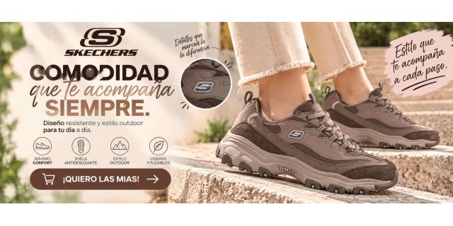  Skechers D'Lites suela gruesa marrón...