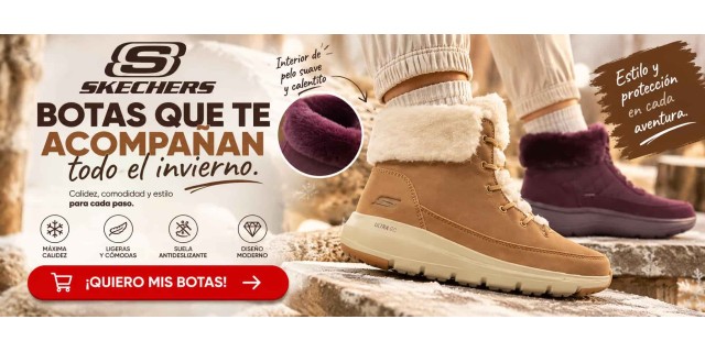  Botas Skechers mujer 2026 novedades...