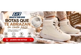 Los Mejores Botines Skechers blancos...
