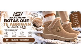 Comprar botines Skechers marrones...