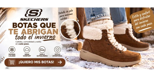  Botas camel con cuello de pelo: el...
