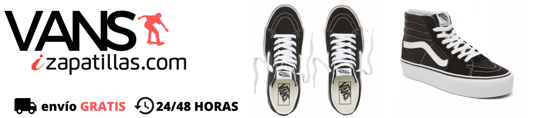 Vans Plataforma mujer altas