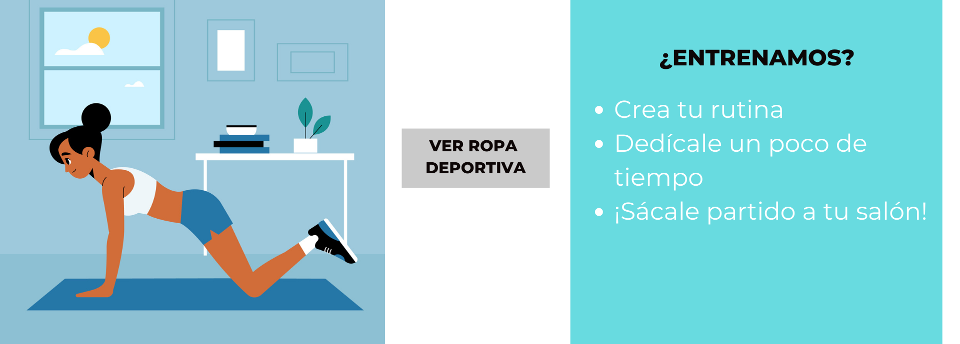 ropa para hacer deporte en casa