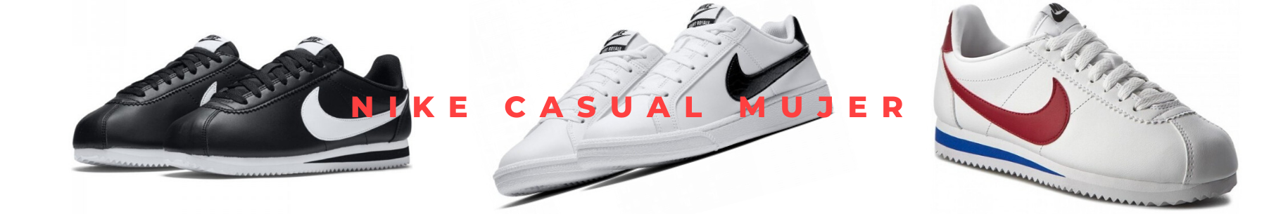 zapatillas nike casual muje