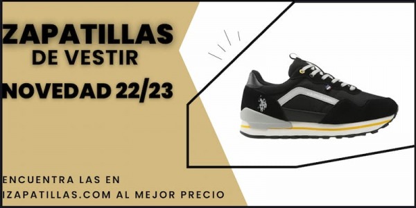 ZAPATILLAS INFORMALES DE HOMBRE  US POLO ASSN  NEGRAS