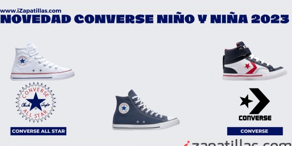 NOVEDADES CONVERSE CHUCK TAYLOR ALL STAR NIÑO Y NIÑA 2023