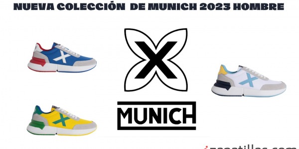 NOVEDADES ZAPATILLAS MUNICH 2023 HOMBRE