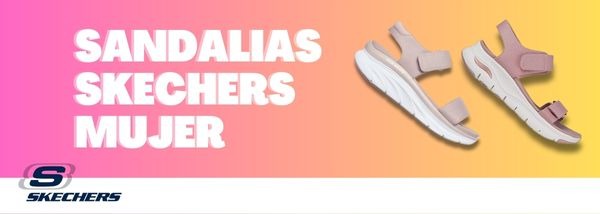  Conoce las nuevas sandalias Skechers  para mujer en oferta