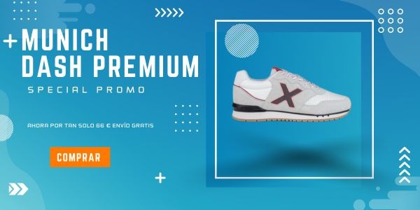 Zapatilla Munich Dash Premium - Estilo y Comodidad ya las puedes comprar Aquí