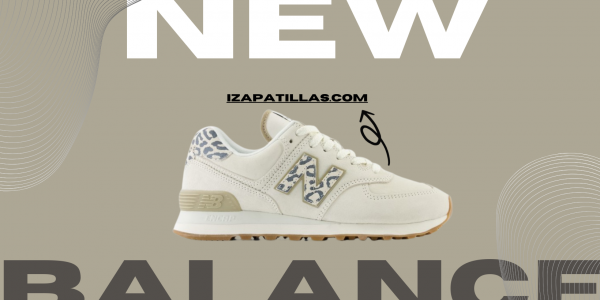 ¡Novedad en New Balance WL574XD2 Mujer Beige Leopardo!
