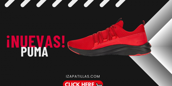 Atrévete y brilla con las Puma Softride One4All Roja y Negra 377671 01