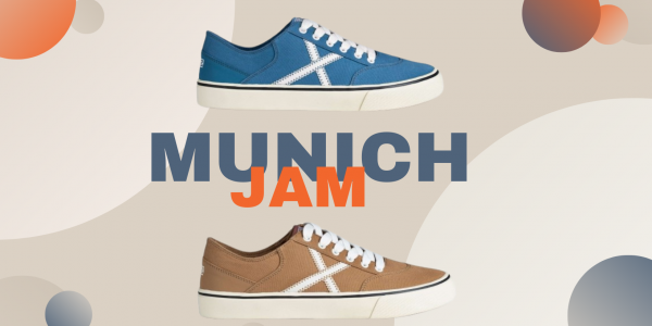 NUEVAS ZAPATILLAS MUNICH JAM CÓMODAS Y CLÁSICAS