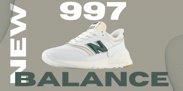 ZAPATILLAS NEW BALANCE 997 UNISEX BLANCAS