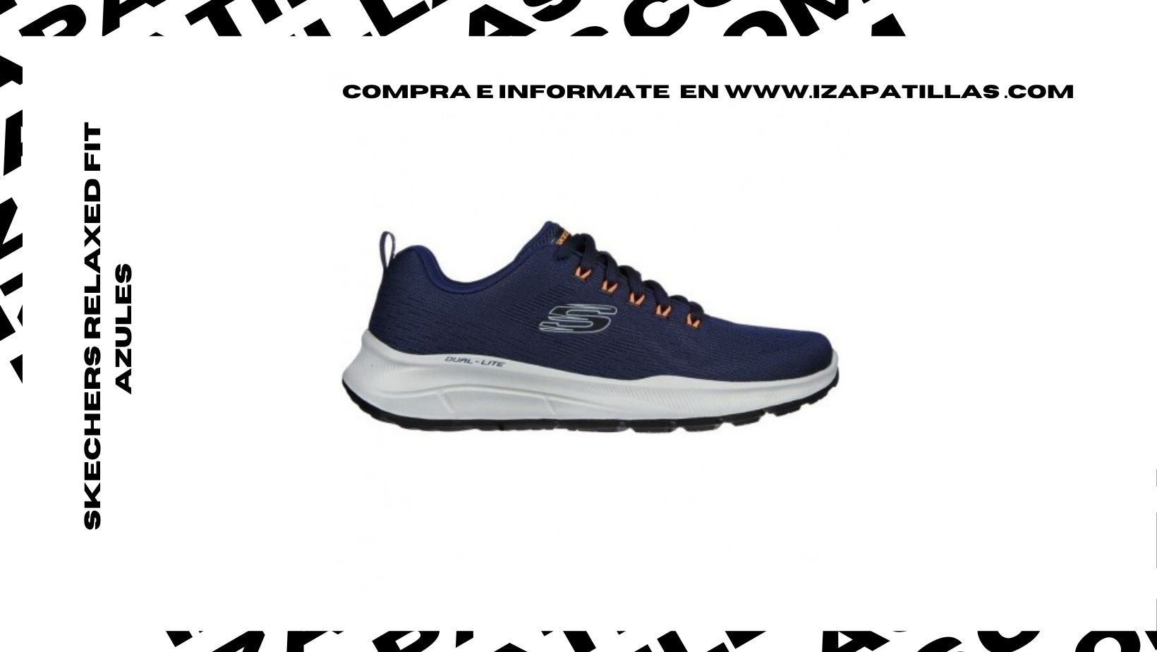 Relaxed Fit NVOR // Comprar Skechers Hombre Azul // Relaxed Fit